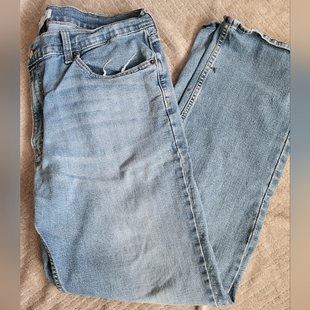 Signature Levisi Signature Relaxed Distressed Casual Trendy Baggy 38 X 34